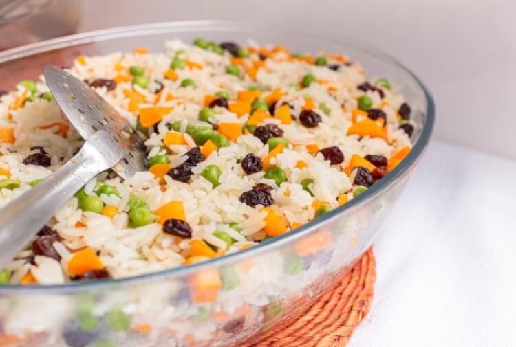 Almoço de natal simples e gostoso